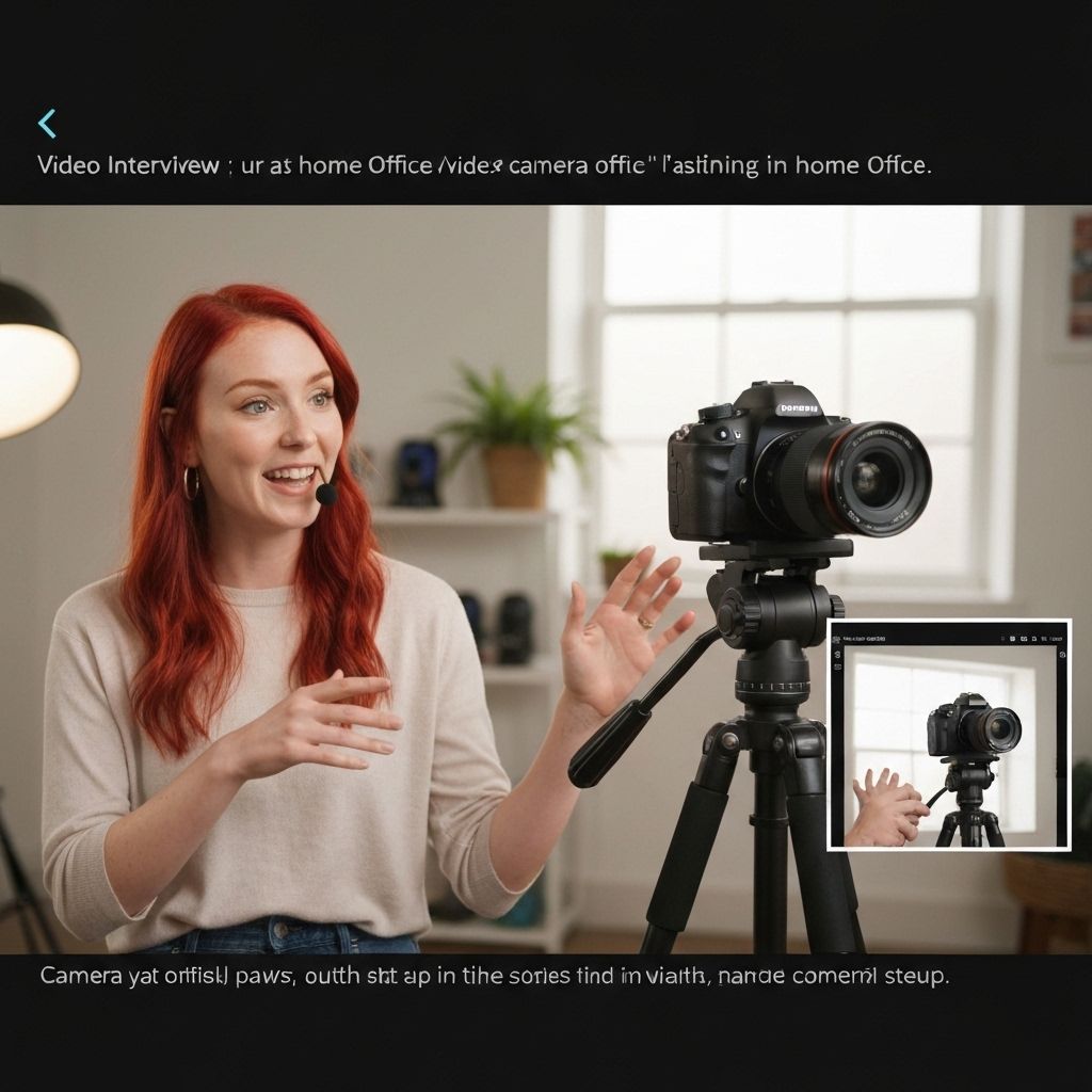 Course lesson preview - Camera setup